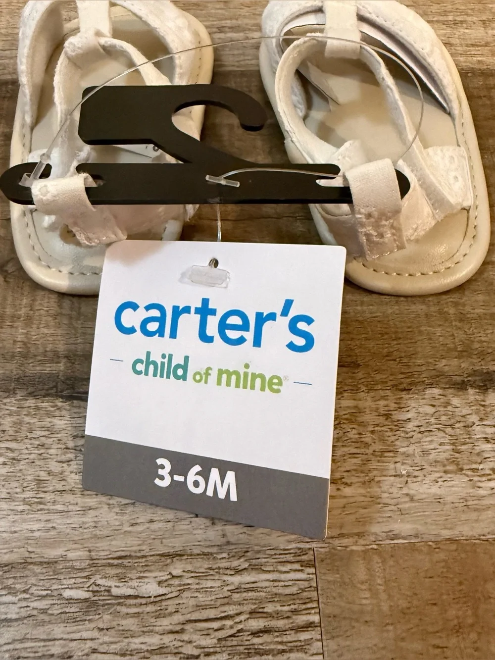 Carter’s eyelet sandals